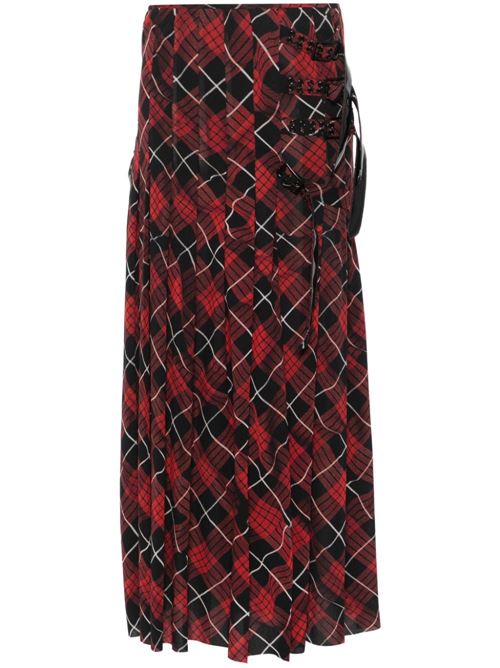 Tartan midi skirt JEAN PAUL GAULTIER | 2431FJU106T568300001